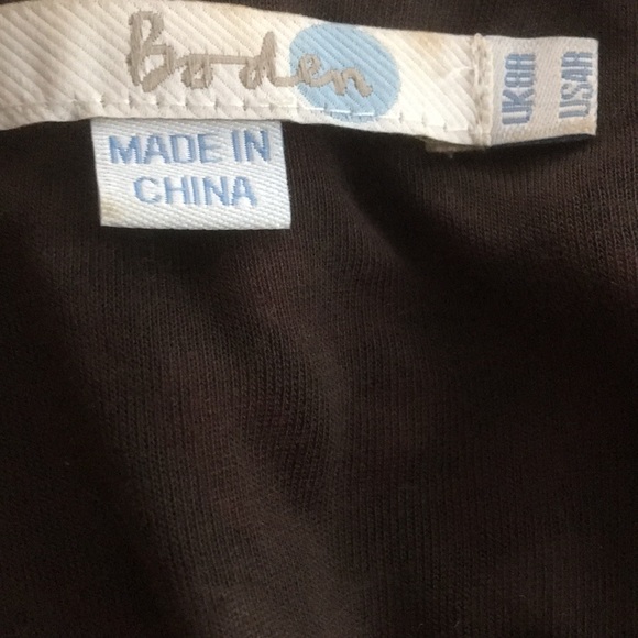 SOLD 🔥Boden Pink Brown Jersey Knit Dress 4R - Picture 4 of 4